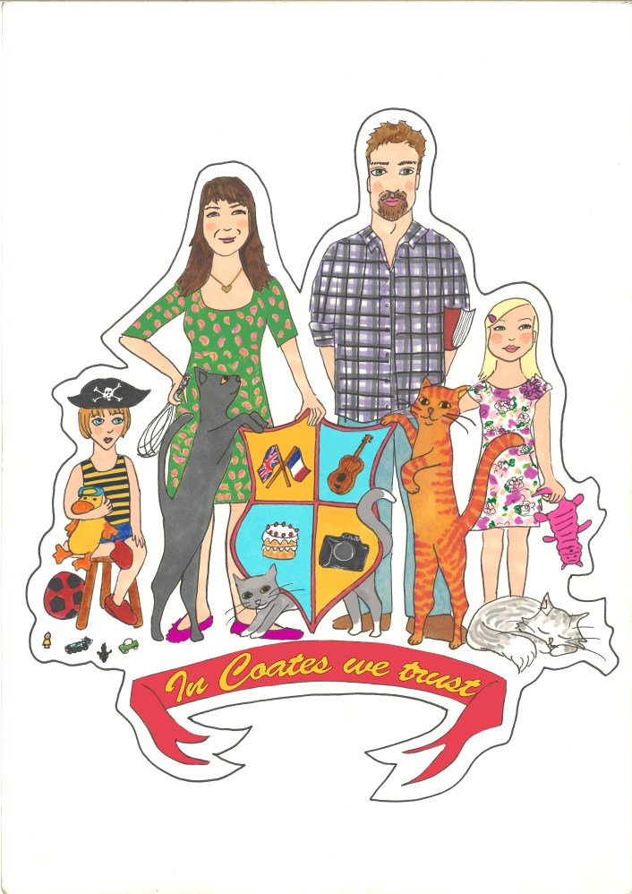 Coates coats of arms