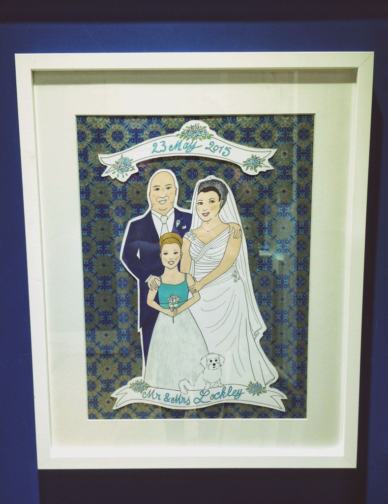 Stacey wedding frame